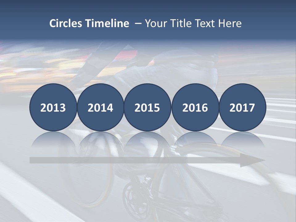 City Bike PowerPoint Template