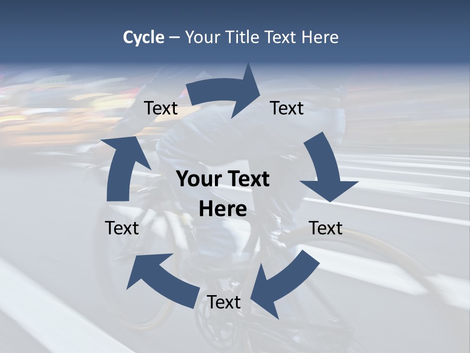City Bike PowerPoint Template