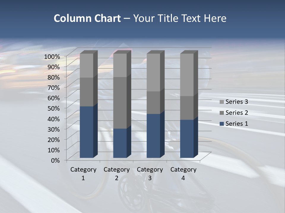 City Bike PowerPoint Template