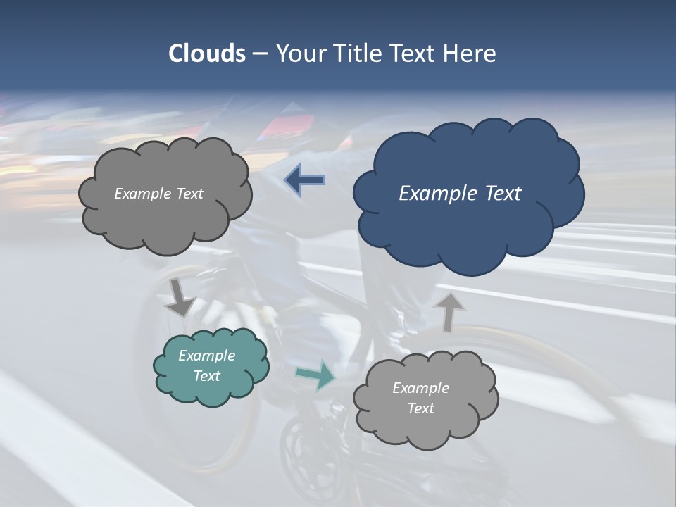 City Bike PowerPoint Template