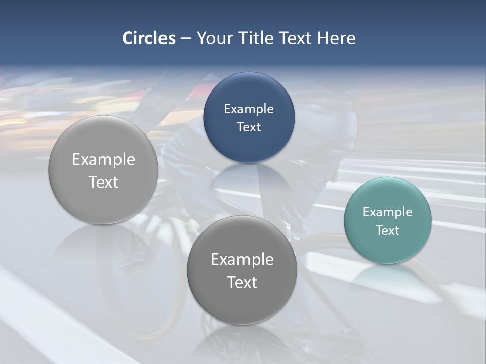 City Bike PowerPoint Template