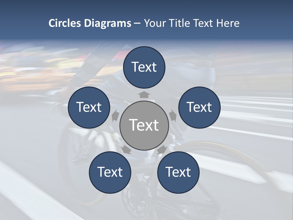 City Bike PowerPoint Template