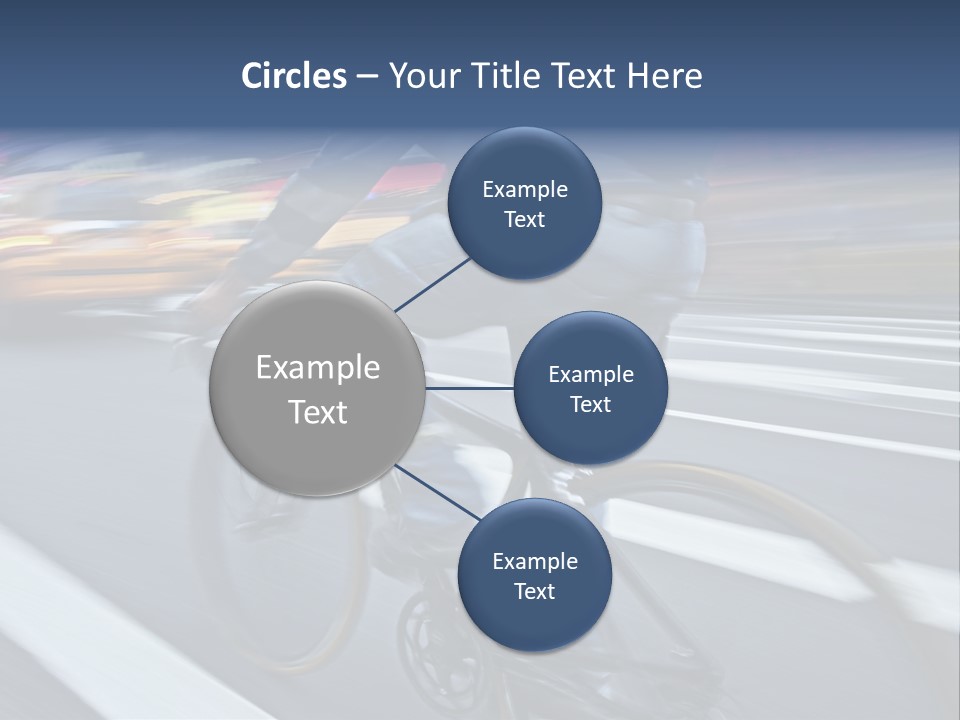City Bike PowerPoint Template