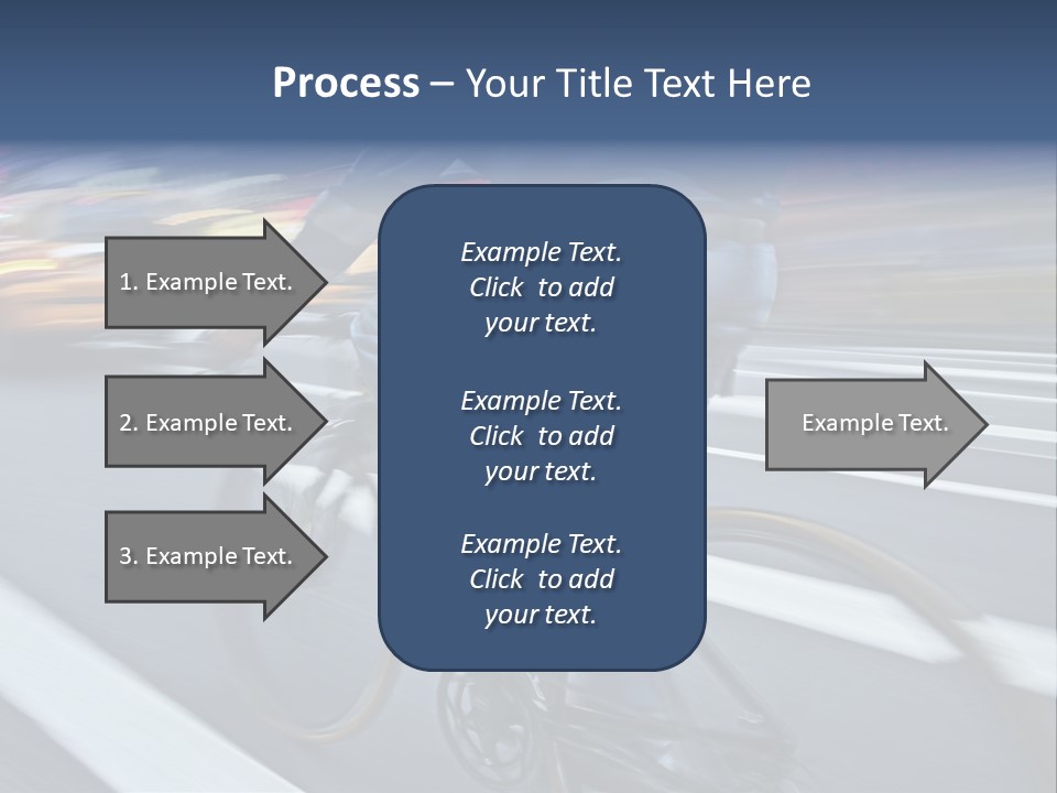 City Bike PowerPoint Template