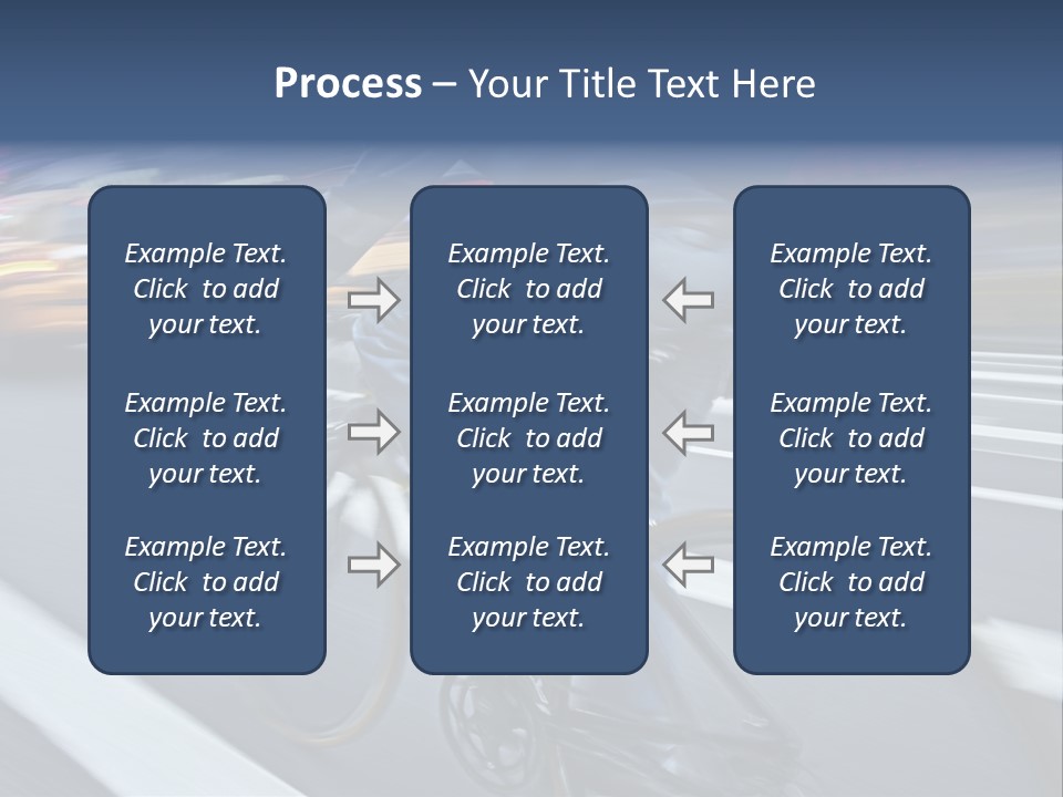 City Bike PowerPoint Template