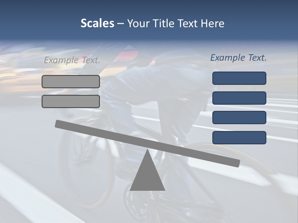 City Bike PowerPoint Template