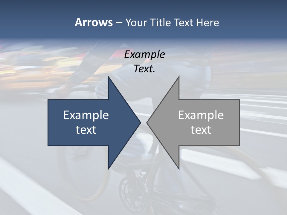 City Bike PowerPoint Template