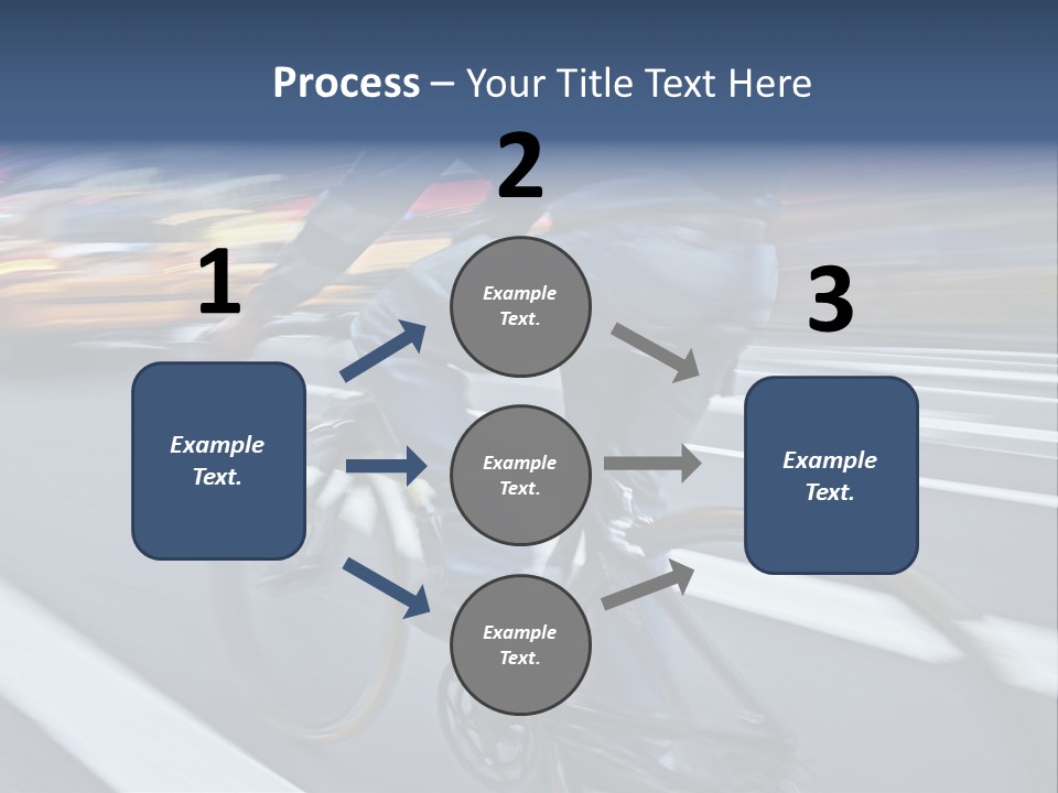 City Bike PowerPoint Template