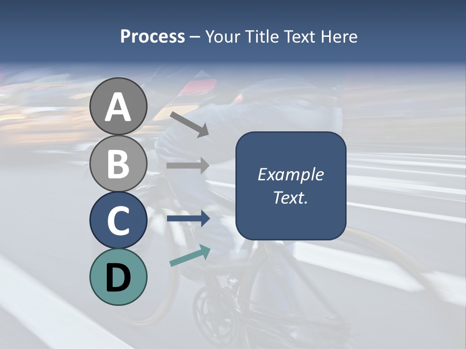 City Bike PowerPoint Template
