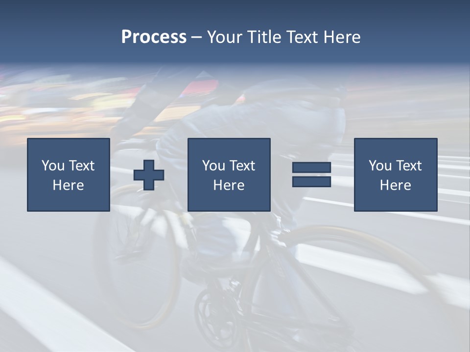 City Bike PowerPoint Template