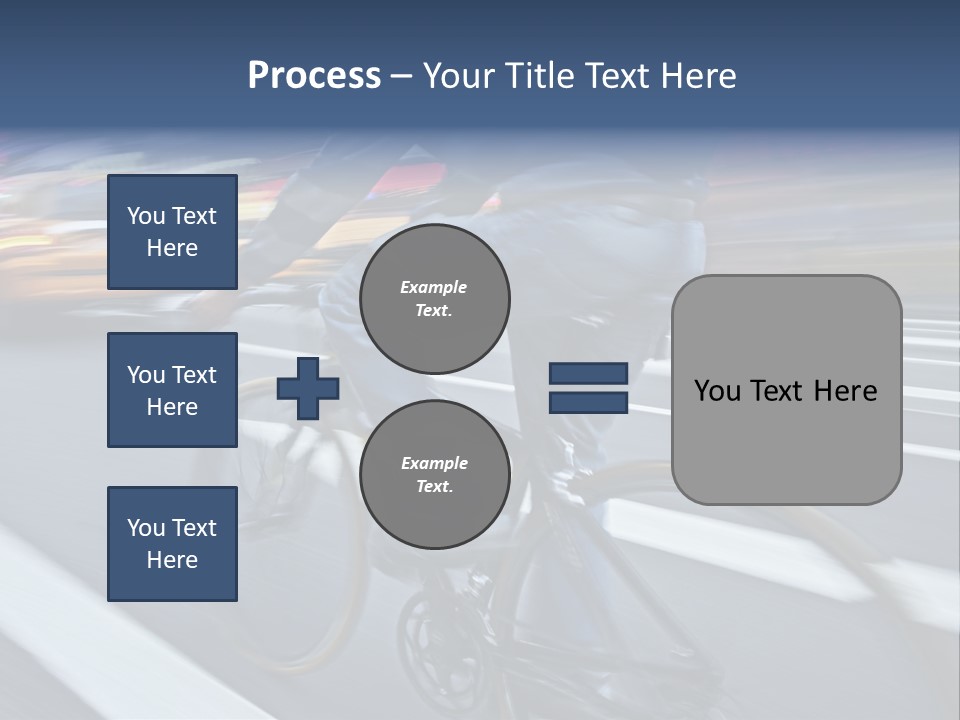 City Bike PowerPoint Template