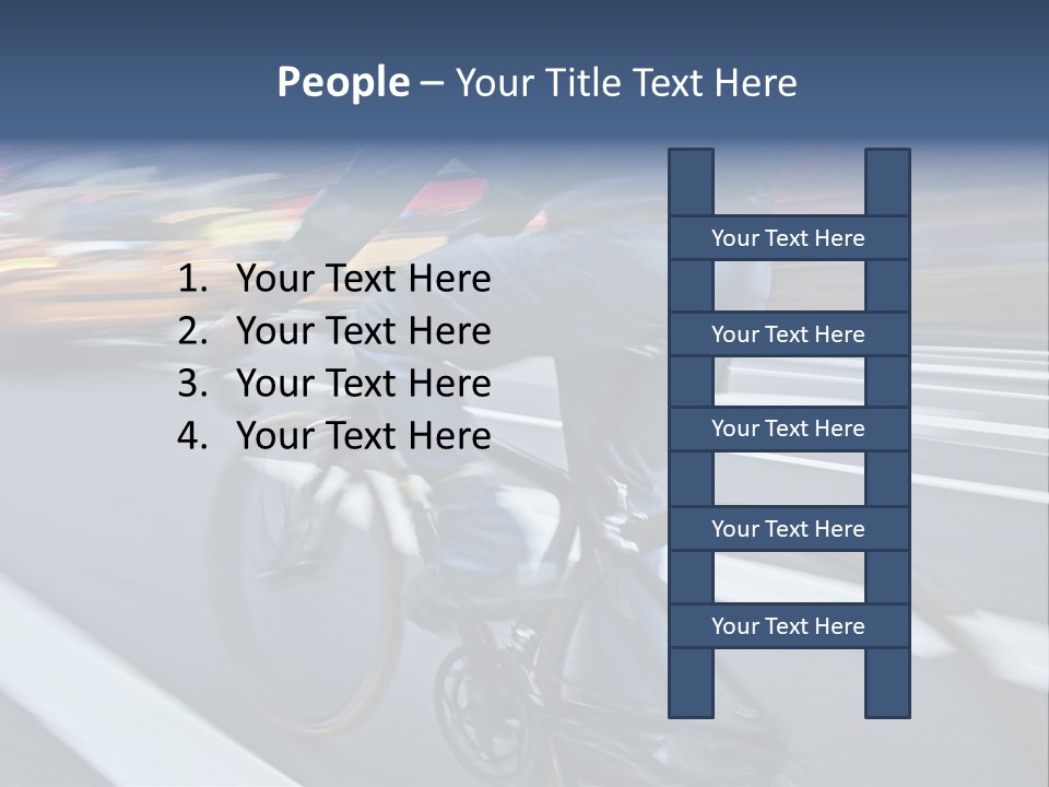 City Bike PowerPoint Template