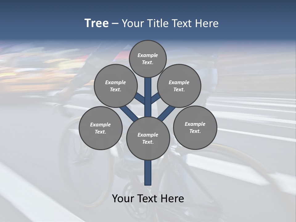 City Bike PowerPoint Template