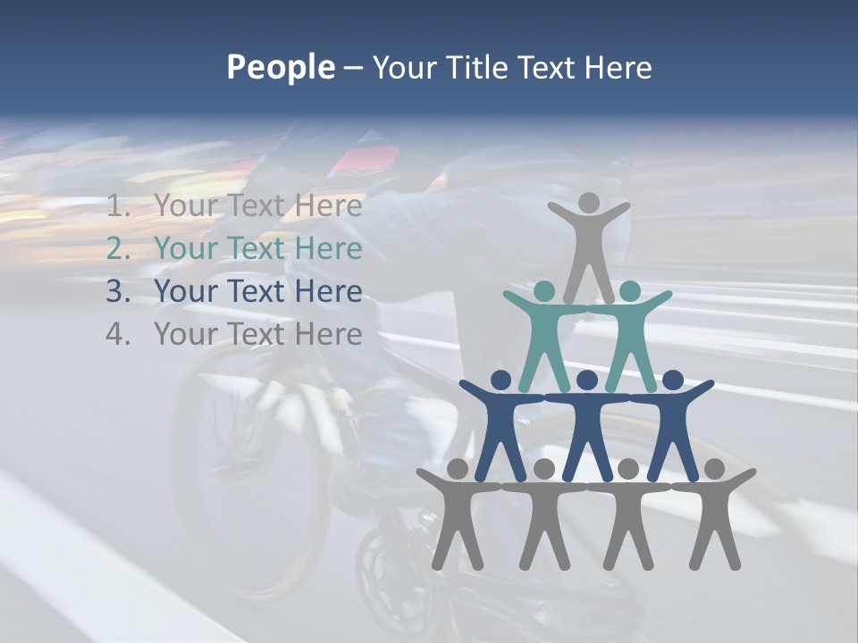 City Bike PowerPoint Template