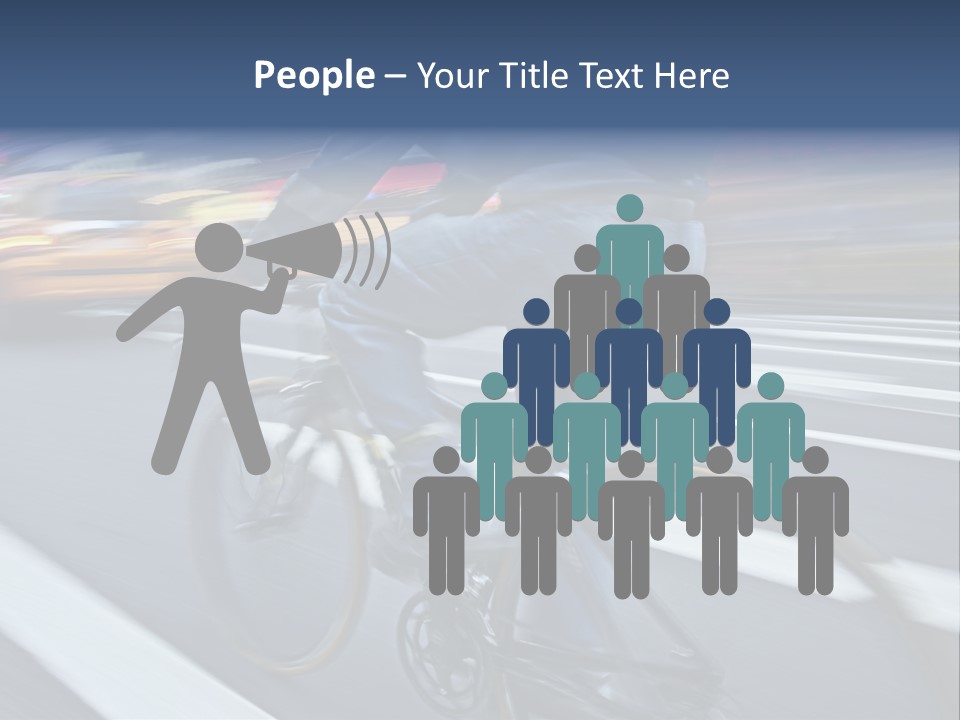 City Bike PowerPoint Template