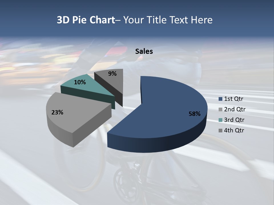 City Bike PowerPoint Template