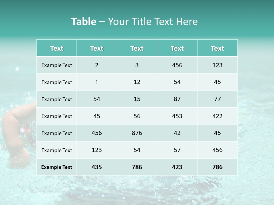 Young Mother With Son On The Beach PowerPoint Template