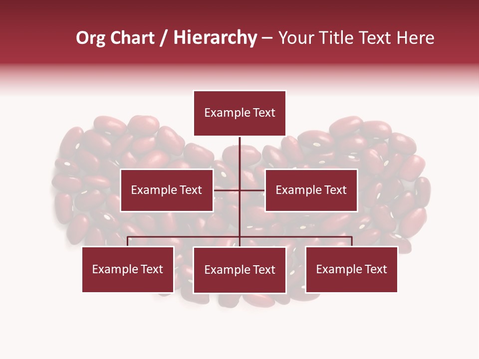 Bunch Of Red Beans Look Like One Big Bean PowerPoint Template