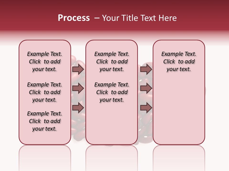 Bunch Of Red Beans Look Like One Big Bean PowerPoint Template