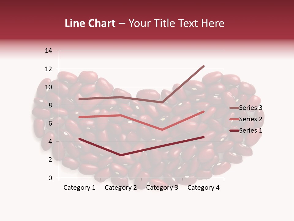 Bunch Of Red Beans Look Like One Big Bean PowerPoint Template
