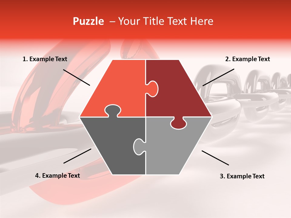 Breaking Chain - 3D Rendering PowerPoint Template