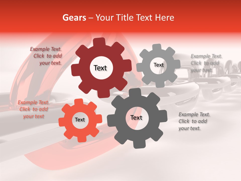 Breaking Chain - 3D Rendering PowerPoint Template