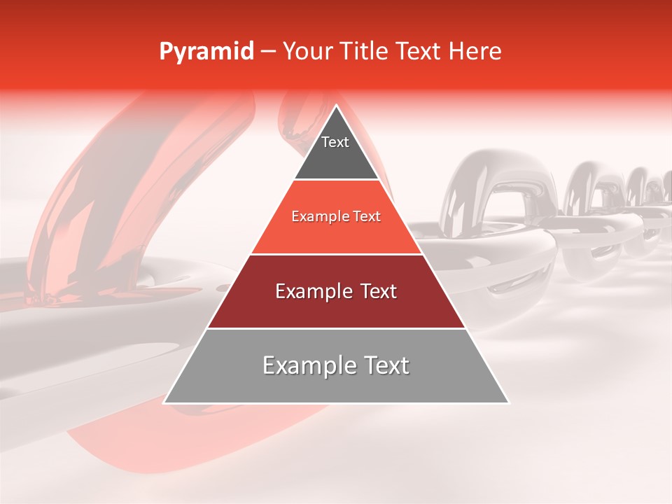 Breaking Chain - 3D Rendering PowerPoint Template