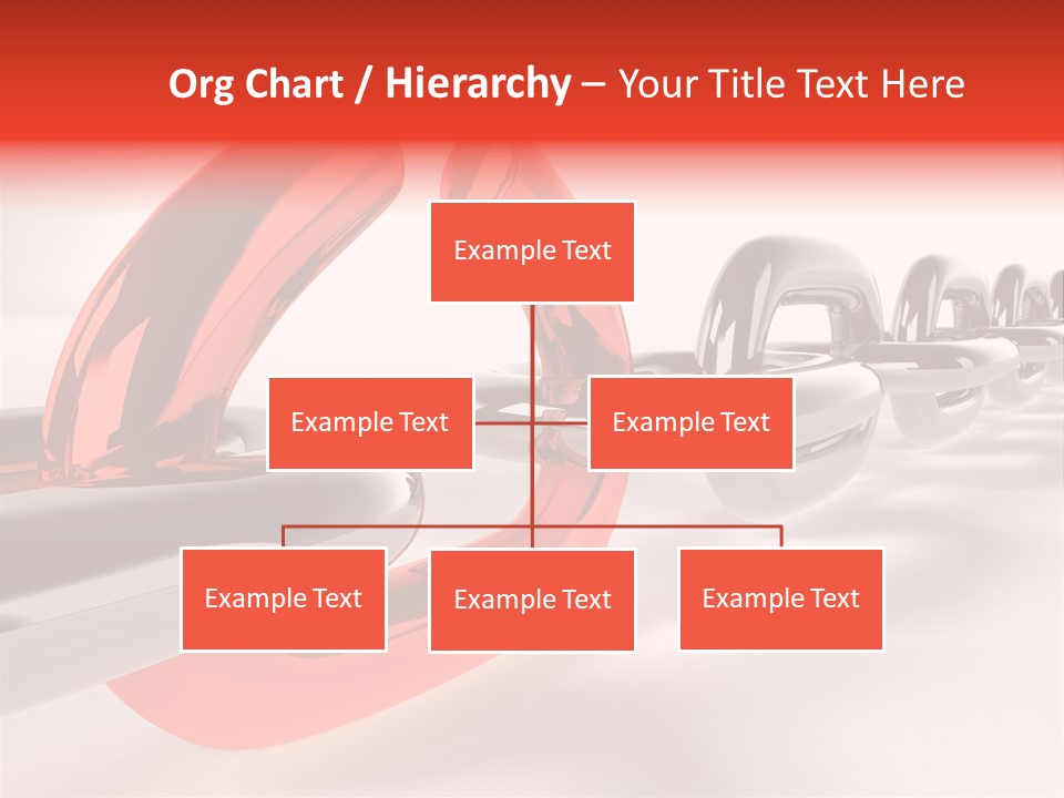 Breaking Chain - 3D Rendering PowerPoint Template
