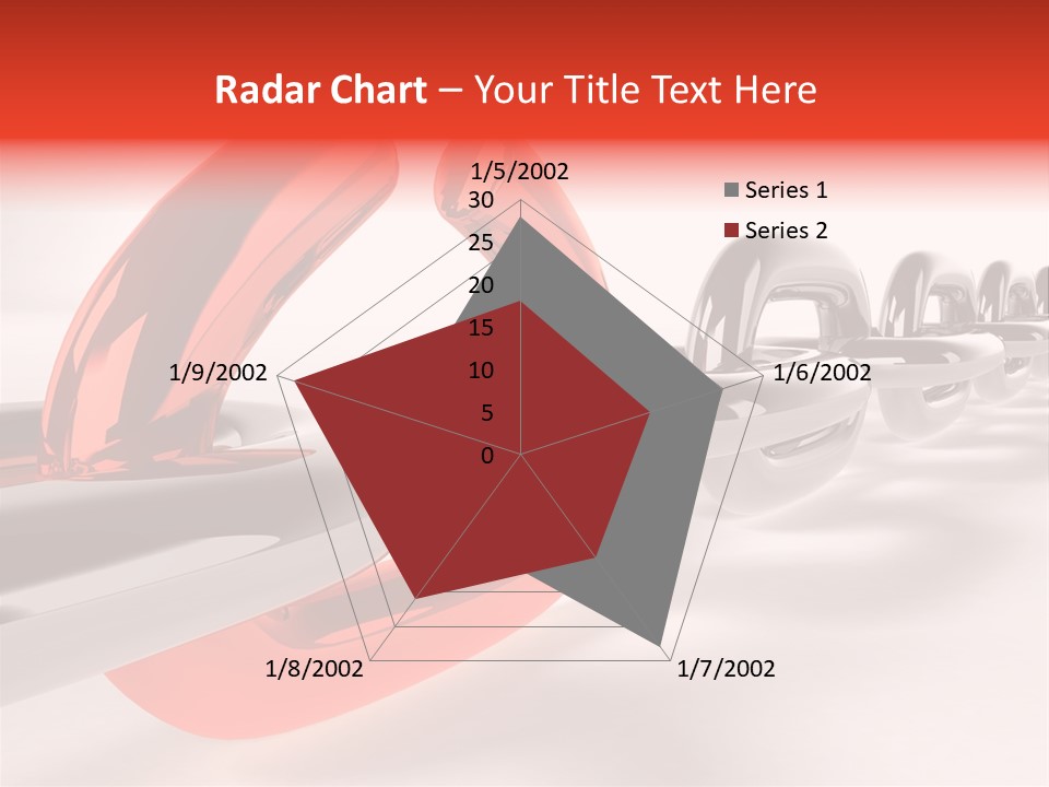Breaking Chain - 3D Rendering PowerPoint Template