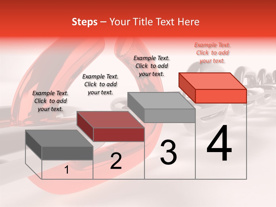 Breaking Chain - 3D Rendering PowerPoint Template