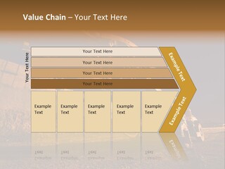 Heavy Drilling Machine On Site Evening Shot PowerPoint Template