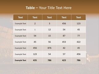Heavy Drilling Machine On Site Evening Shot PowerPoint Template