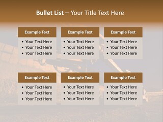 Heavy Drilling Machine On Site Evening Shot PowerPoint Template