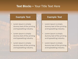 Heavy Drilling Machine On Site Evening Shot PowerPoint Template