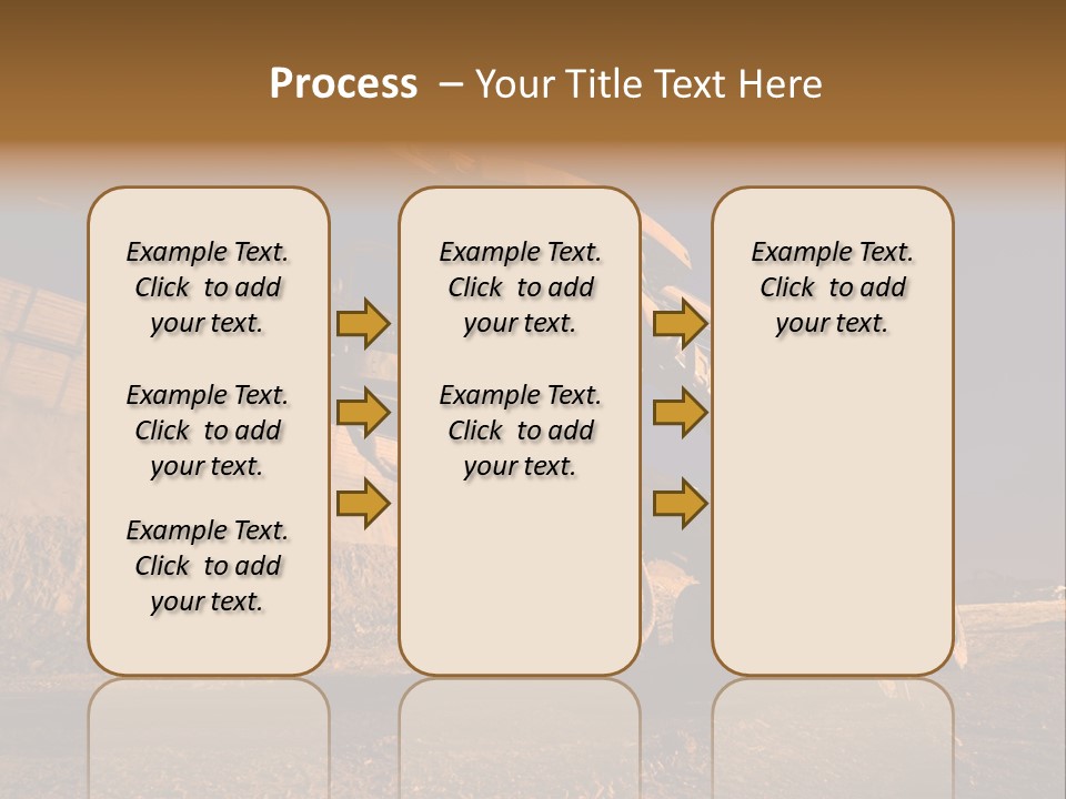 Heavy Drilling Machine On Site Evening Shot PowerPoint Template