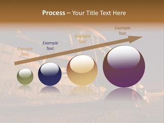 Heavy Drilling Machine On Site Evening Shot PowerPoint Template