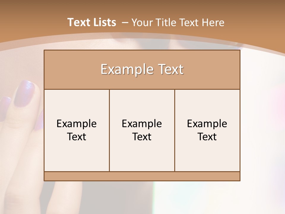 Glamour Portrait Of Beautiful Young Woman In Big Violet Fashion Sunglasses PowerPoint Template