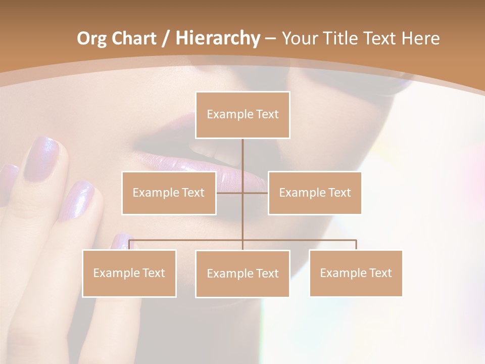 Glamour Portrait Of Beautiful Young Woman In Big Violet Fashion Sunglasses PowerPoint Template