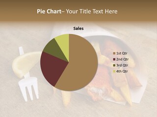 Fish And Chips On The Table PowerPoint Template