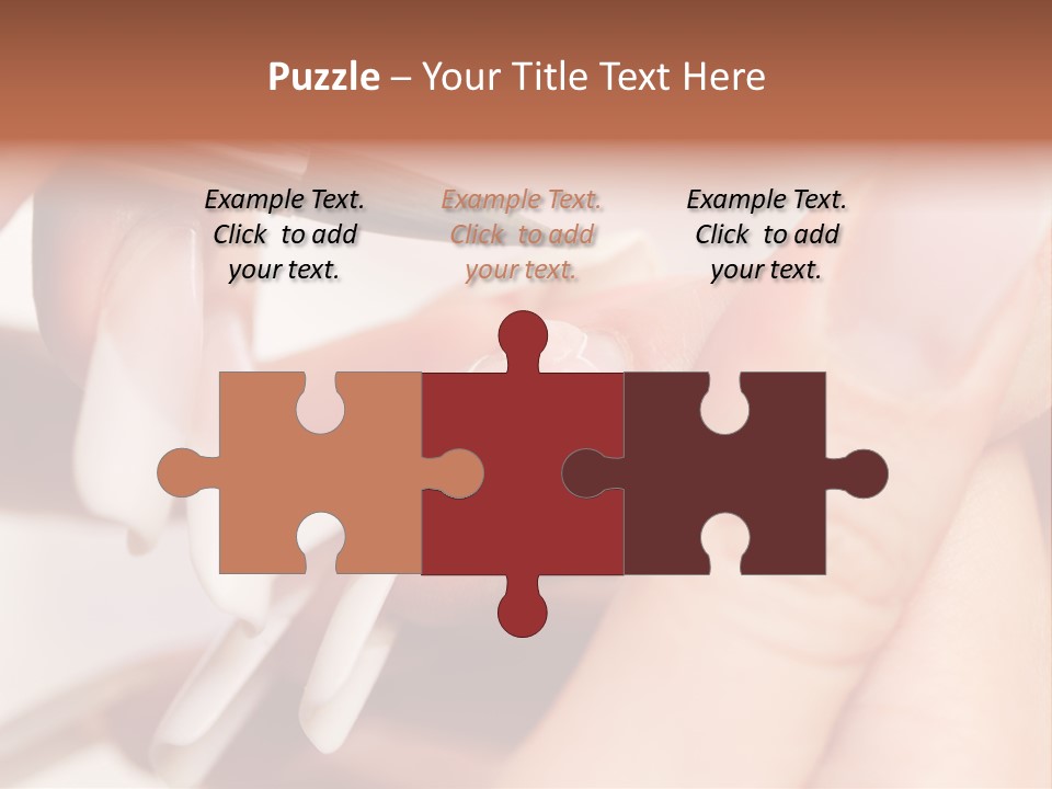 Stage Of Manicure: Modeling Of Nail With Acryl. Manicurist Serve Client In Beauty Salon. PowerPoint Template