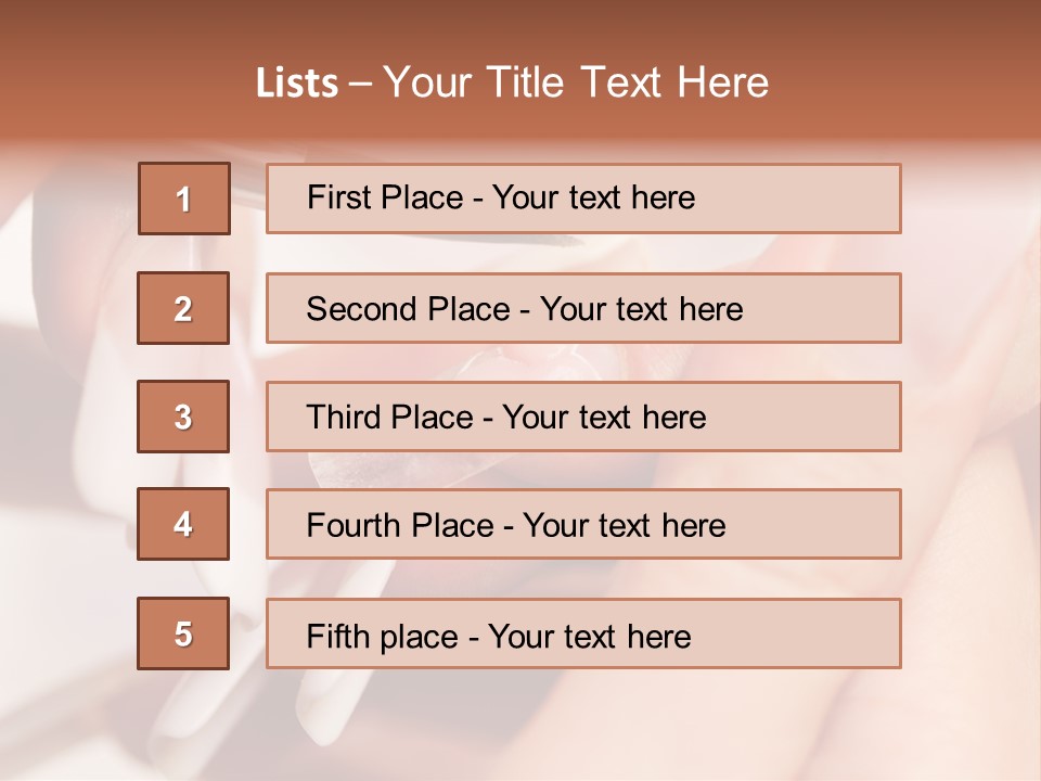 Stage Of Manicure: Modeling Of Nail With Acryl. Manicurist Serve Client In Beauty Salon. PowerPoint Template
