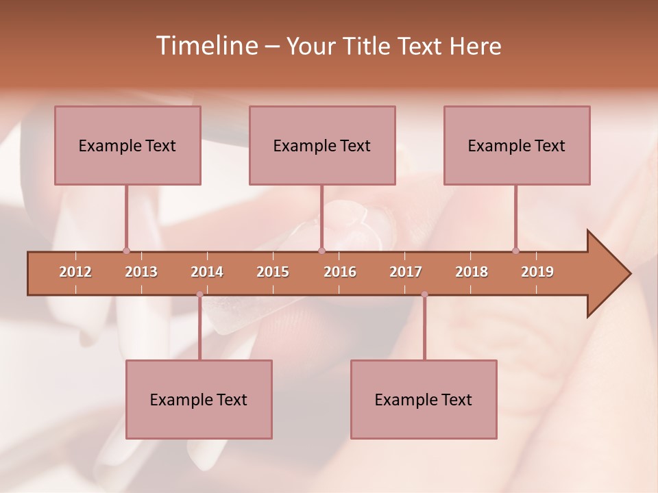 Stage Of Manicure: Modeling Of Nail With Acryl. Manicurist Serve Client In Beauty Salon. PowerPoint Template