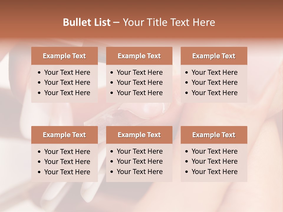 Stage Of Manicure: Modeling Of Nail With Acryl. Manicurist Serve Client In Beauty Salon. PowerPoint Template