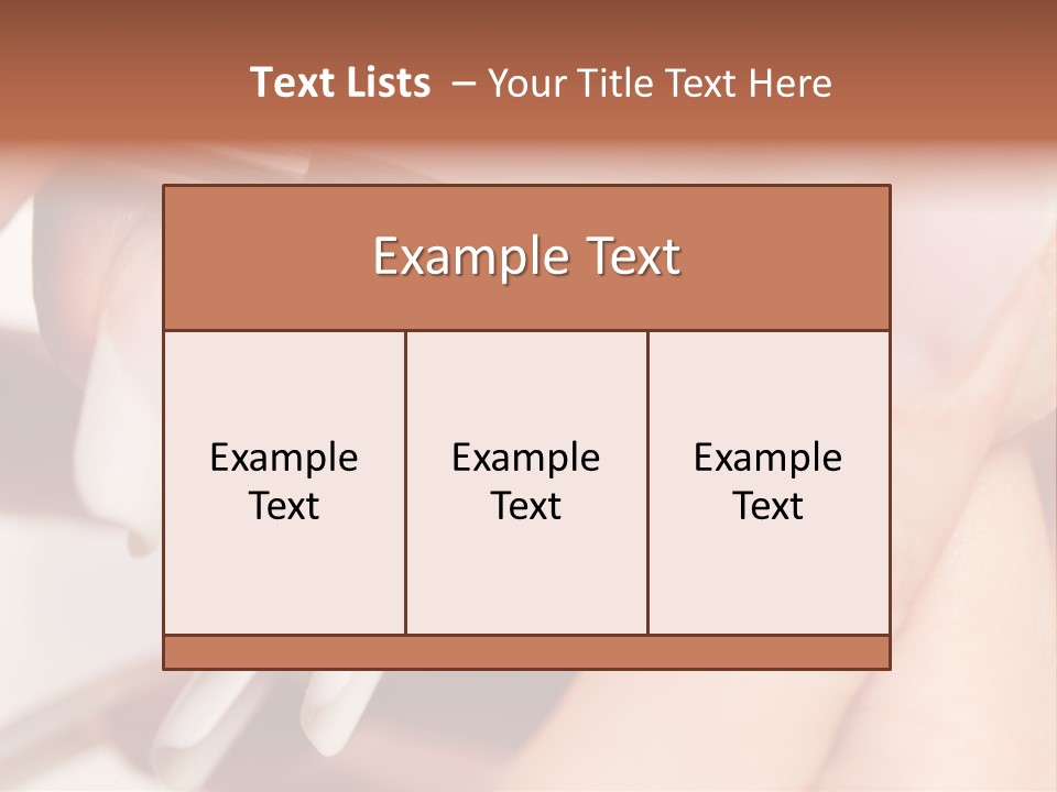 Stage Of Manicure: Modeling Of Nail With Acryl. Manicurist Serve Client In Beauty Salon. PowerPoint Template