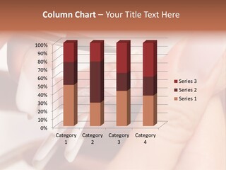 Stage Of Manicure: Modeling Of Nail With Acryl. Manicurist Serve Client In Beauty Salon. PowerPoint Template