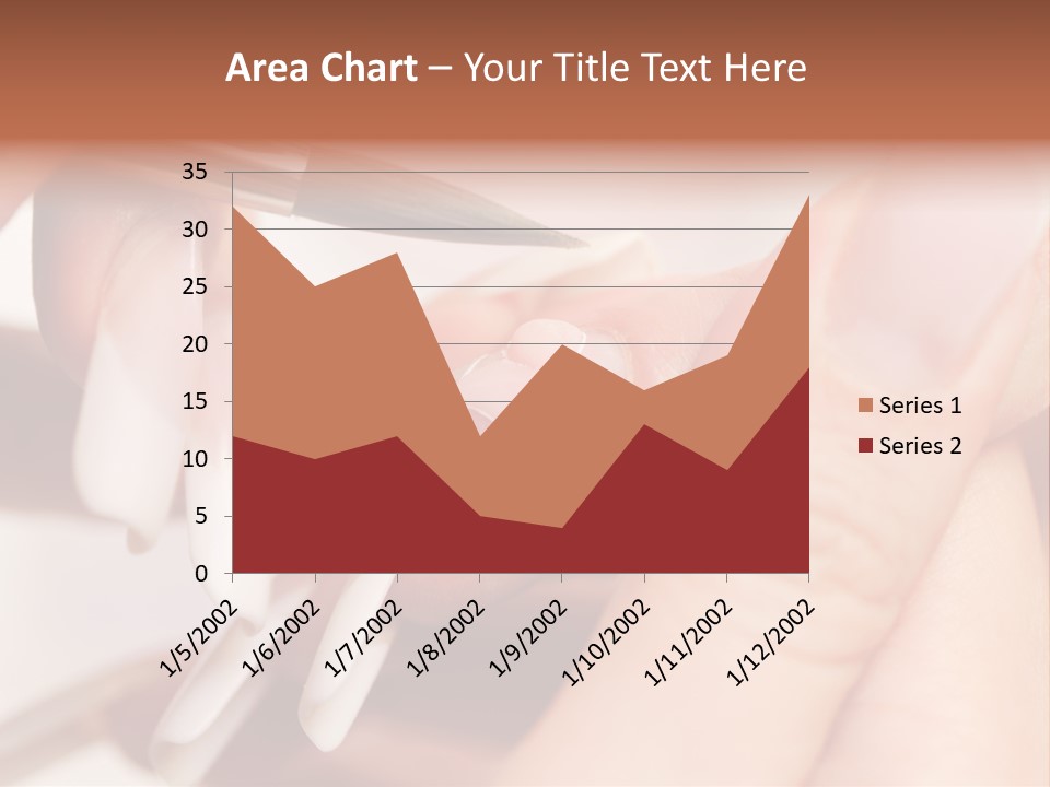 Stage Of Manicure: Modeling Of Nail With Acryl. Manicurist Serve Client In Beauty Salon. PowerPoint Template