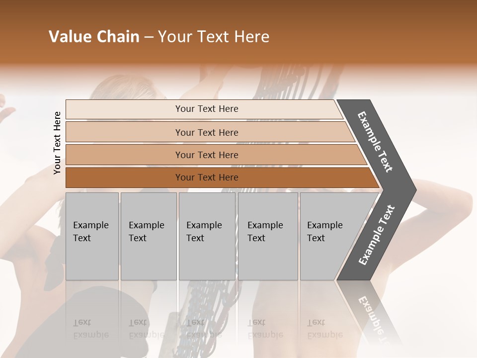 Players Trying To Block A Dangerous Attack In A Beach Volleyball Game PowerPoint Template