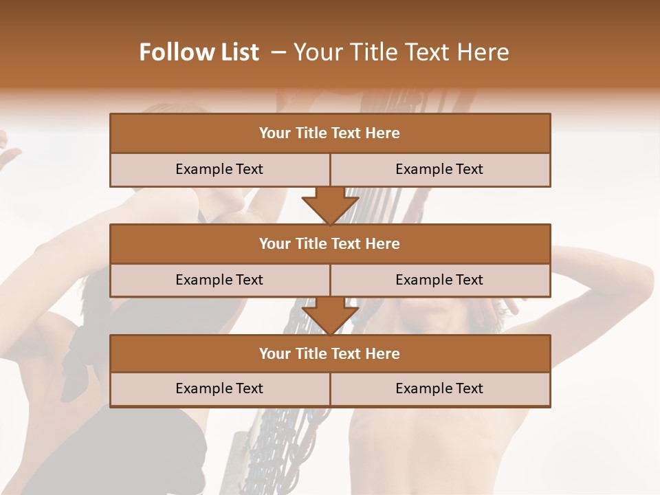 Players Trying To Block A Dangerous Attack In A Beach Volleyball Game PowerPoint Template