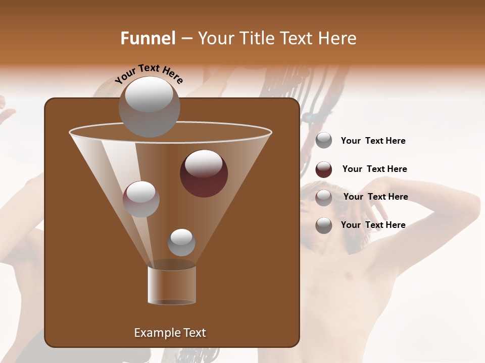 Players Trying To Block A Dangerous Attack In A Beach Volleyball Game PowerPoint Template