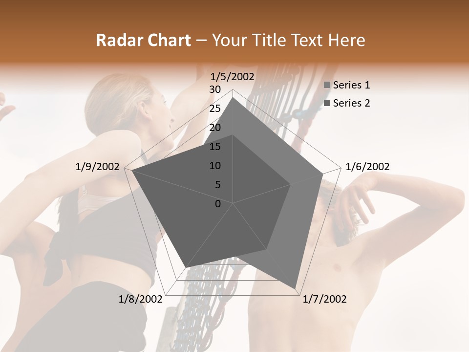 Players Trying To Block A Dangerous Attack In A Beach Volleyball Game PowerPoint Template